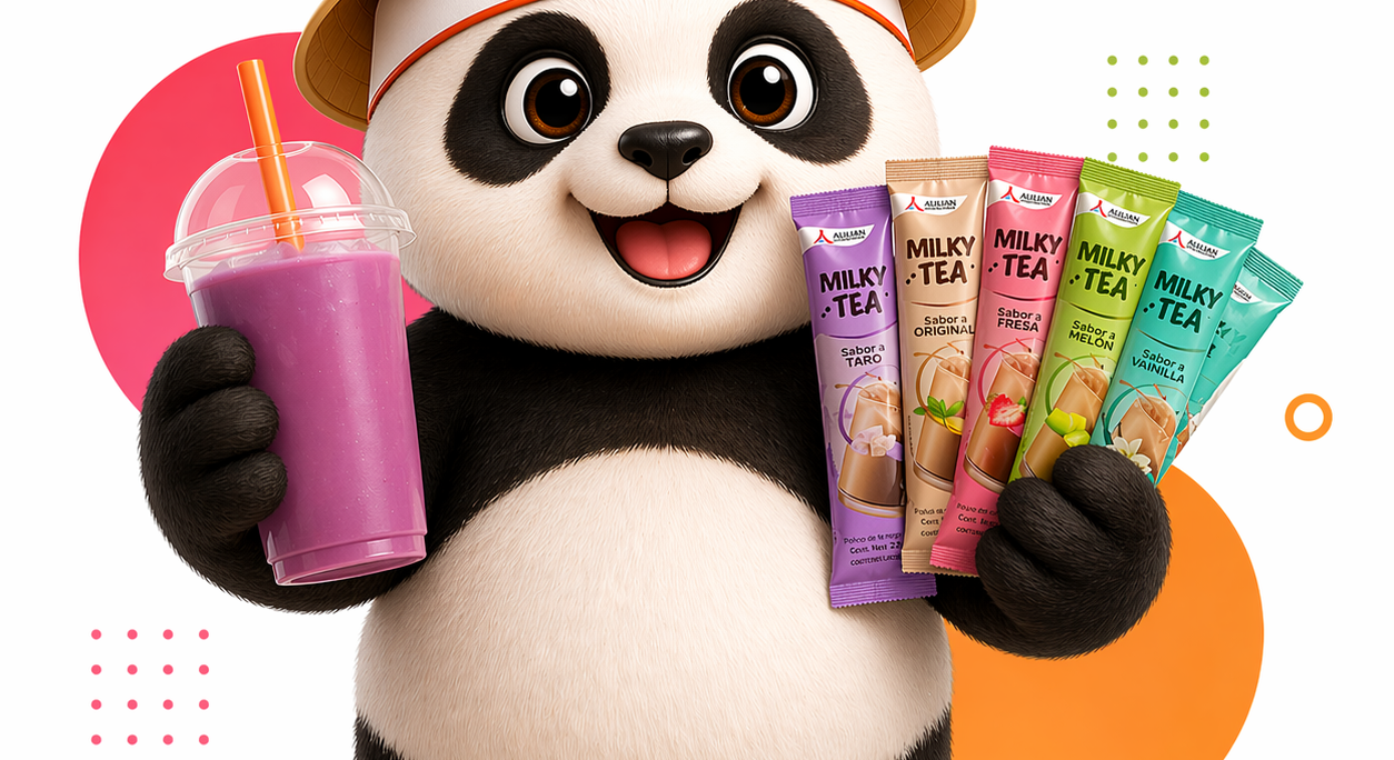 Prepara un MILKY TEA en segundos